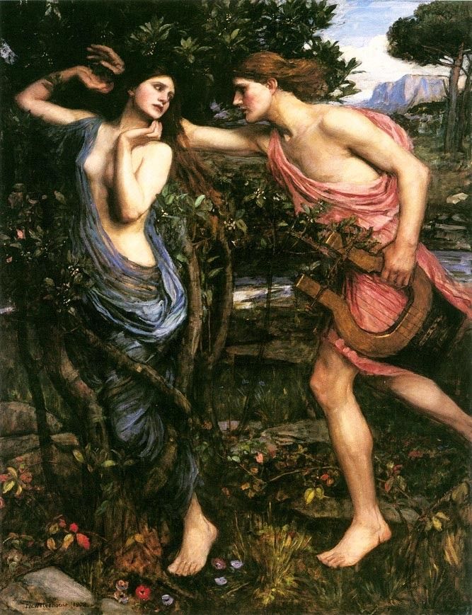 John William Waterhouse Apollo and Daphne